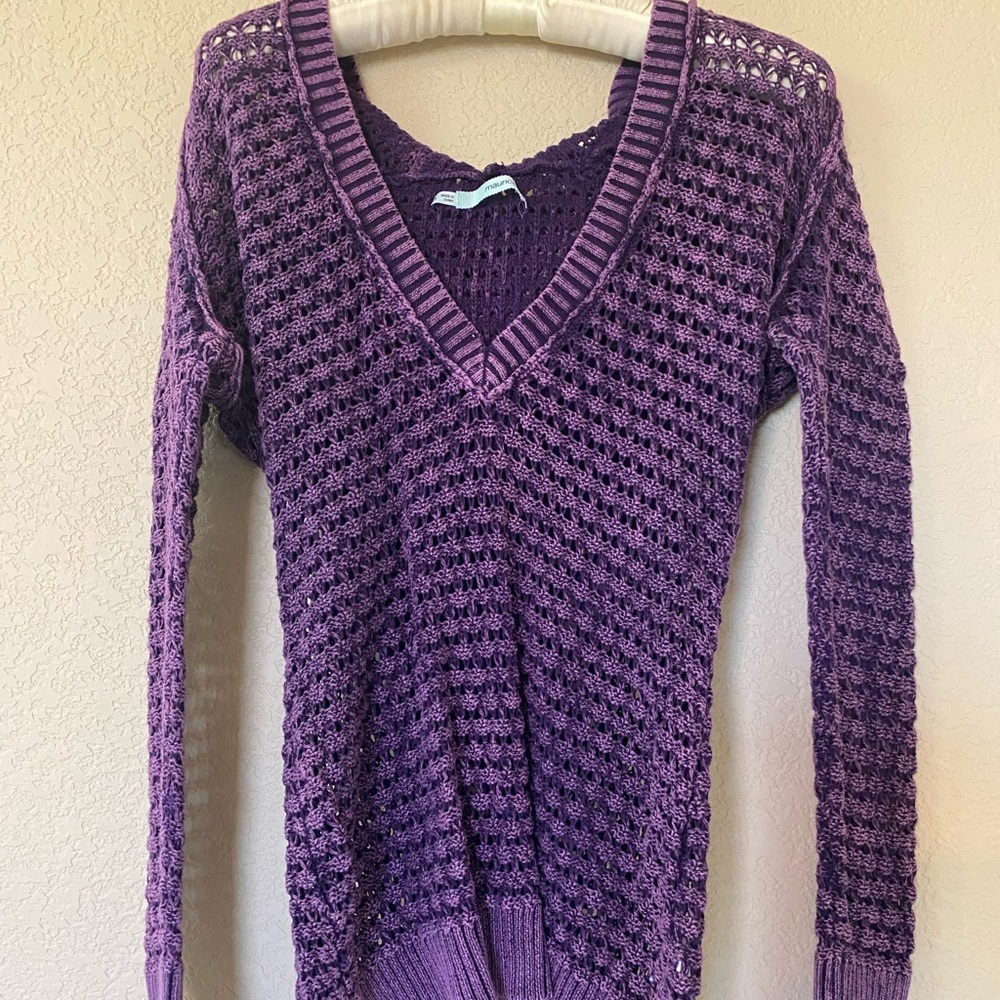 Hooded layering sweater